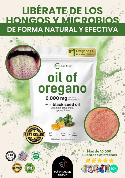 🌿 El Antibiótico Natural Más Poderoso - Oil Of Orégano