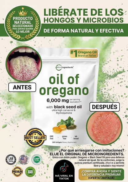 🌿 El Antibiótico Natural Más Poderoso - Oil Of Orégano